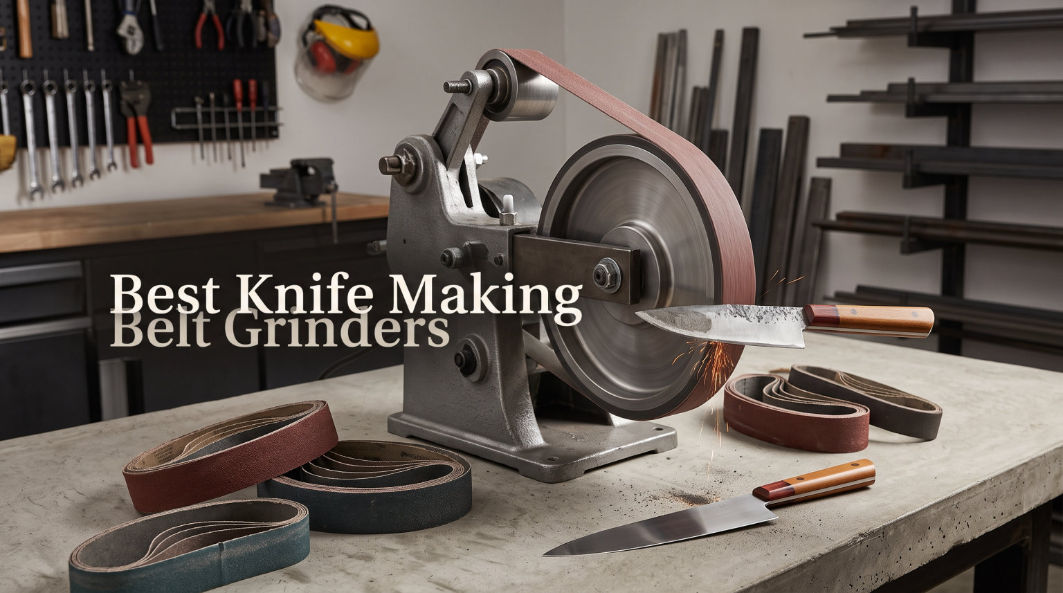Best Knife Making Belt Grinders
