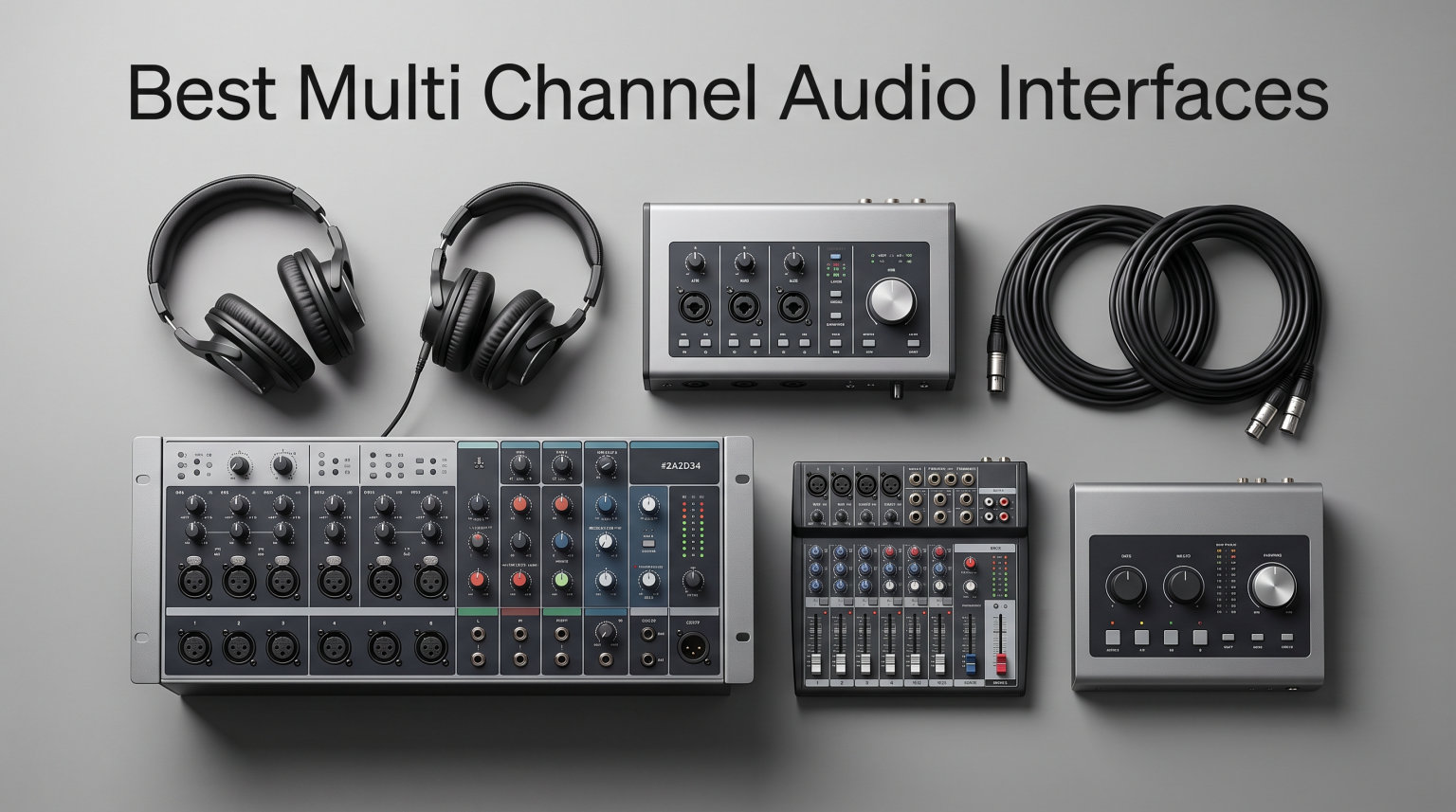 Best Multi Channel Audio Interfaces