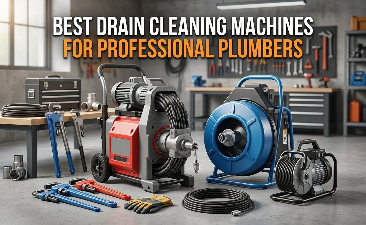 Best Drain Cleaning Machines for Professional Plumbers