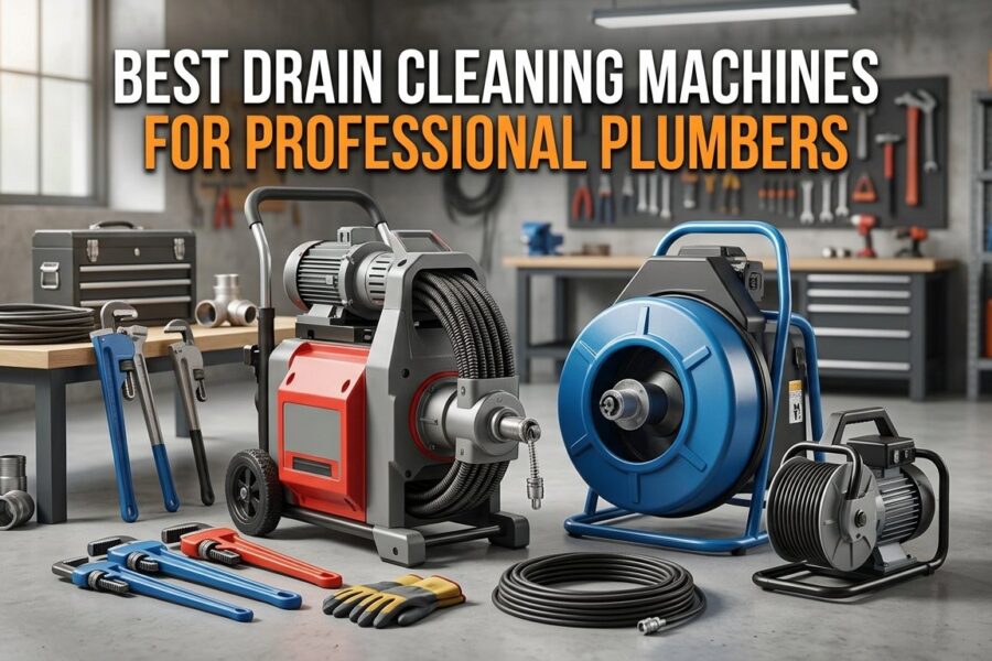 Best Drain Cleaning Machines for Professional Plumbers
