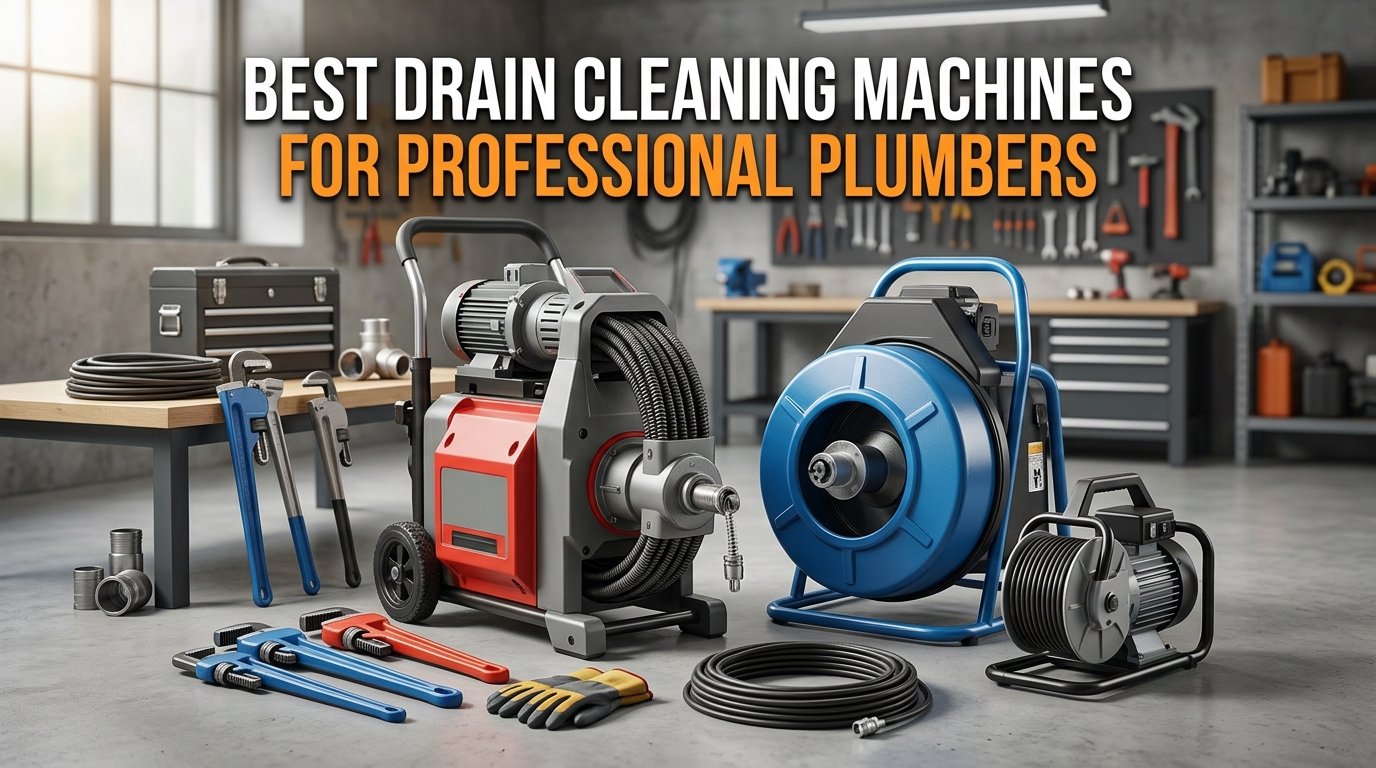 Best Drain Cleaning Machines for Professional Plumbers