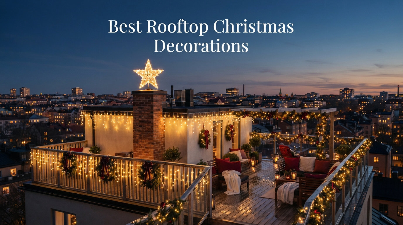 Best Rooftop Christmas Decorations