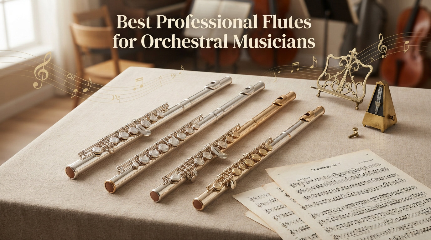 Best Professional Flutes for Orchestral Musicians