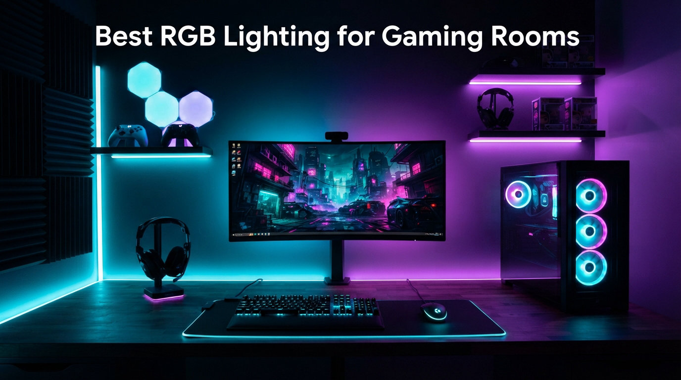 Best RGB Lighting for Gaming Rooms