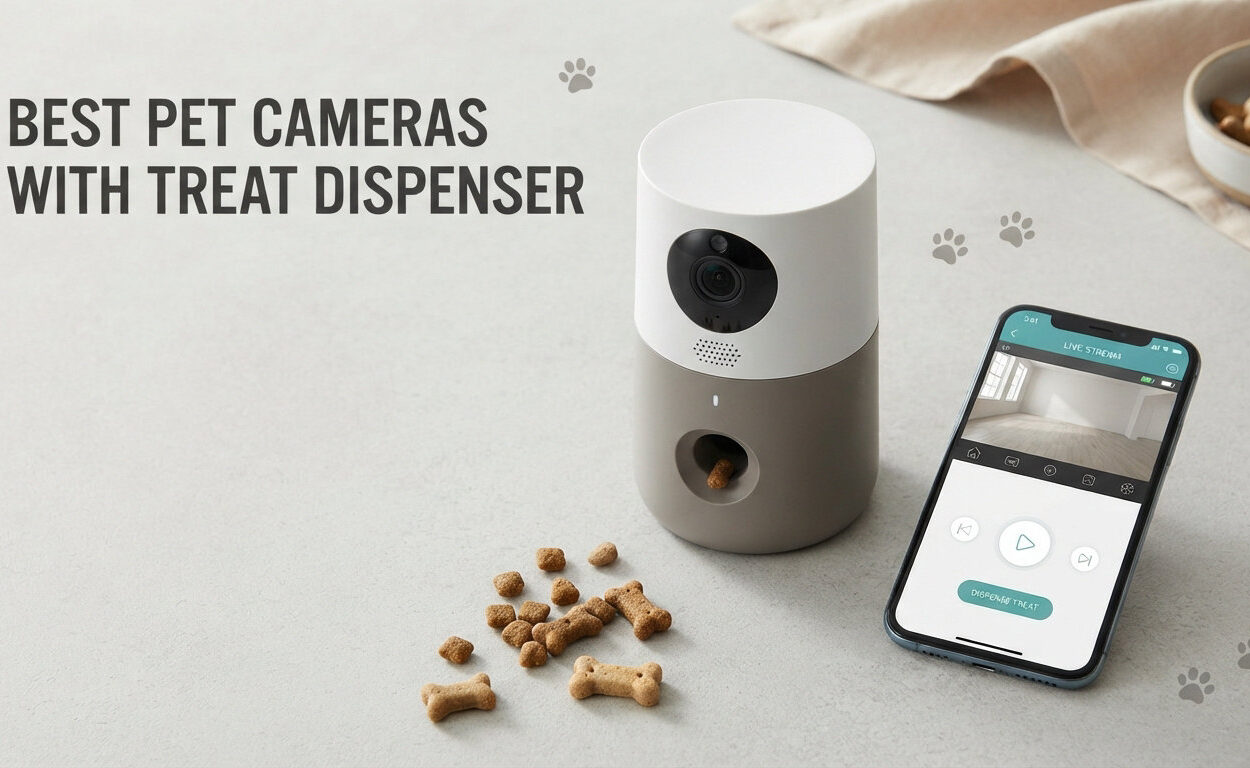 Best Pet Cameras with Treat Dispenser