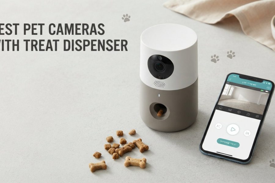 Best Pet Cameras with Treat Dispenser