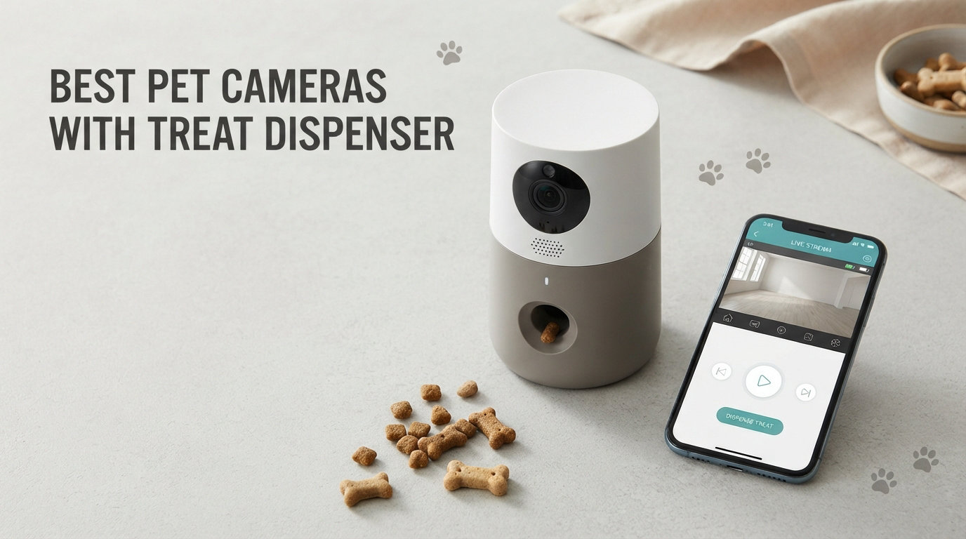 Best Pet Cameras with Treat Dispenser