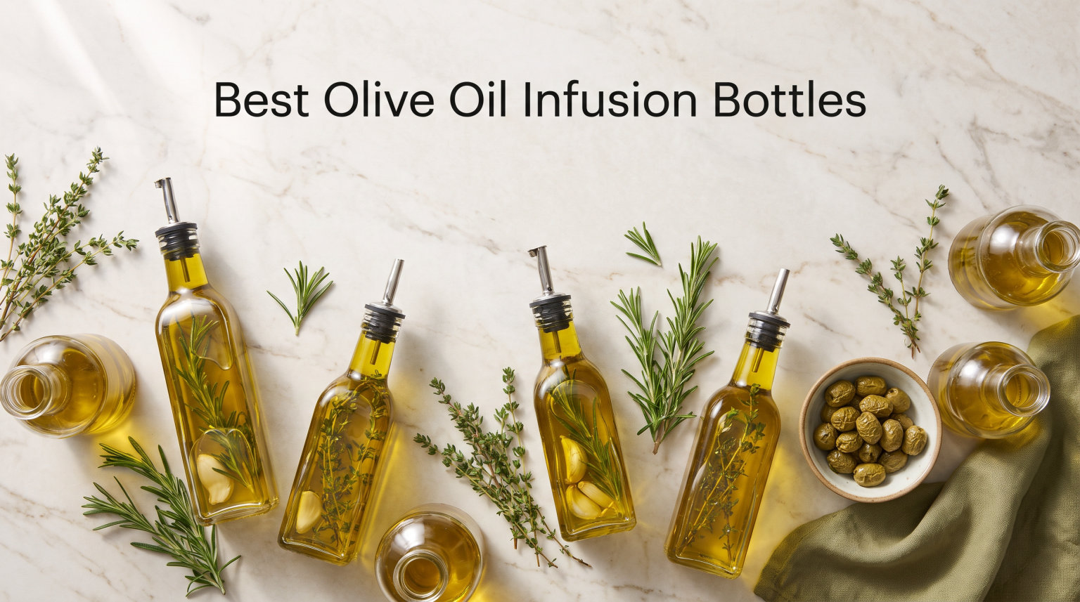 Best Olive Oil Infusion Bottles
