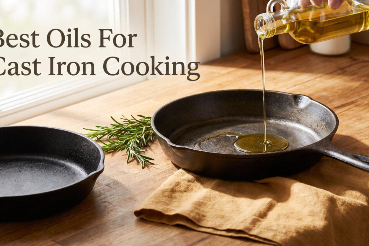 Best Oils For Cast Iron Cooking