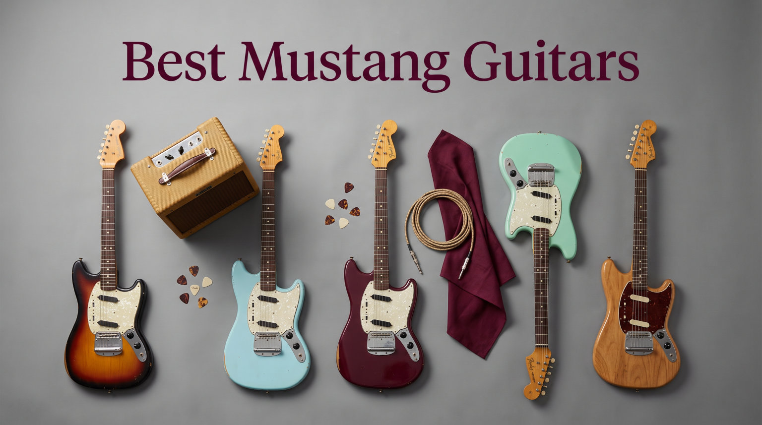 Best Mustang Guitars