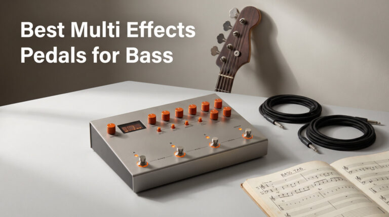Best Multi Effects Pedals for Bass