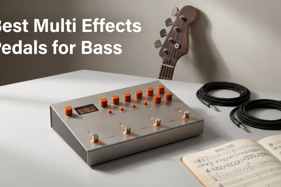 Best Multi Effects Pedals for Bass
