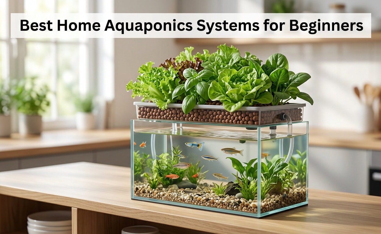 Best Home Aquaponics Systems for Beginners