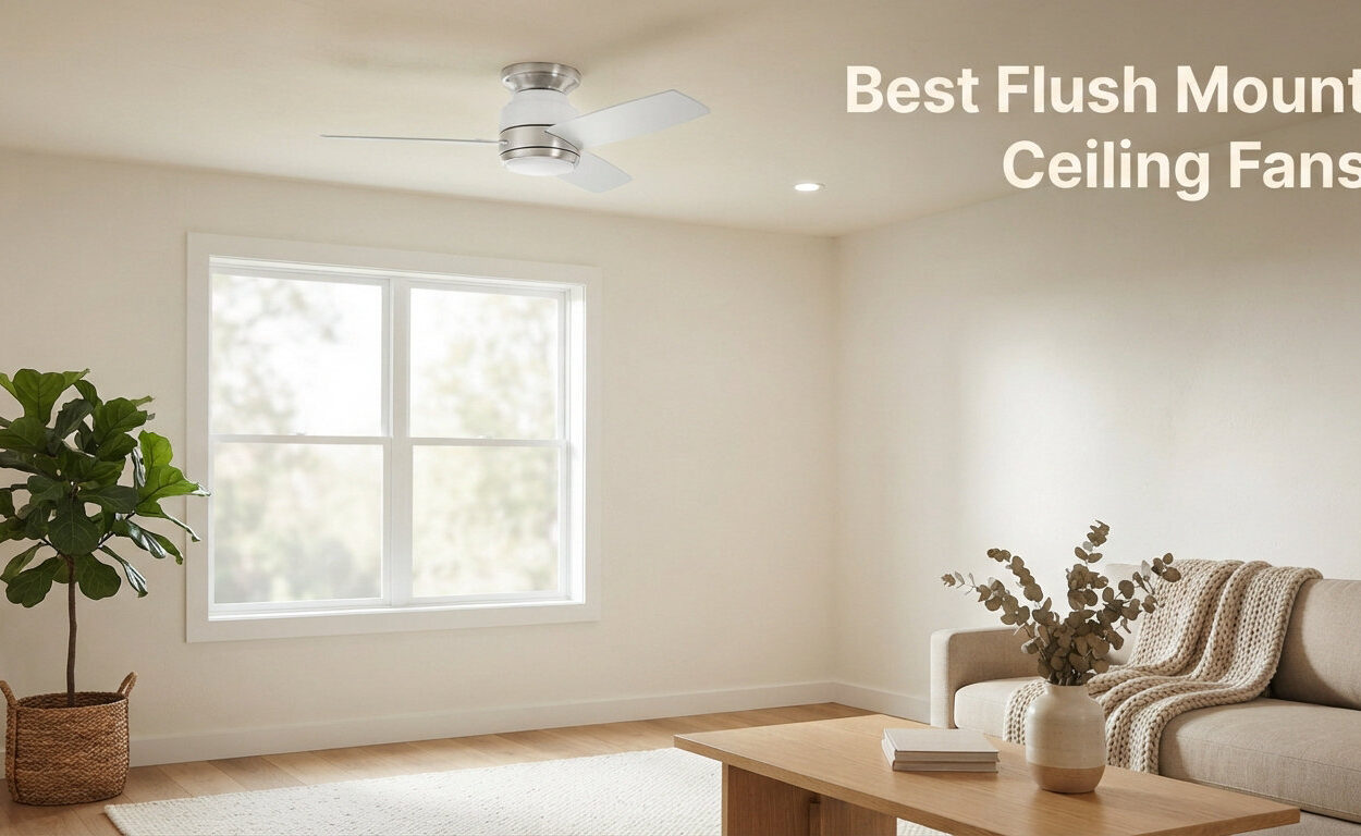 Best Flush Mount Ceiling Fans
