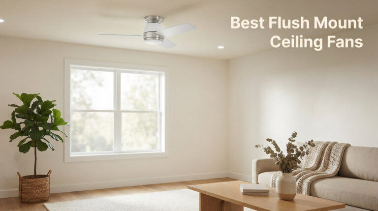 Best Flush Mount Ceiling Fans