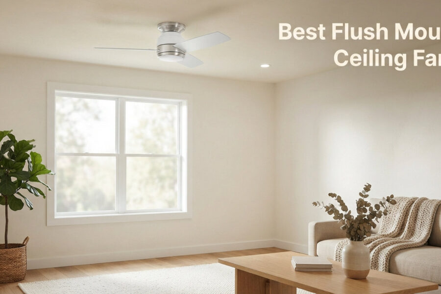 Best Flush Mount Ceiling Fans