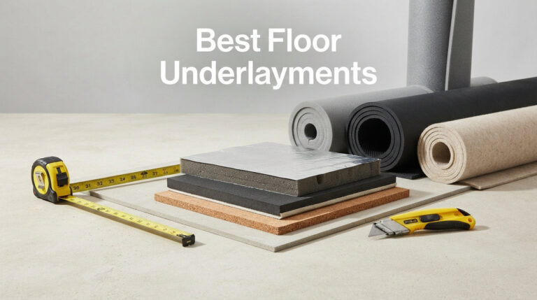 Best Floor Underlayments