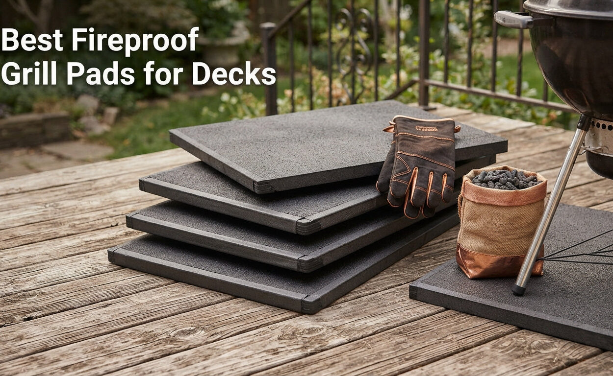 Best Fireproof Grill Pads for Decks