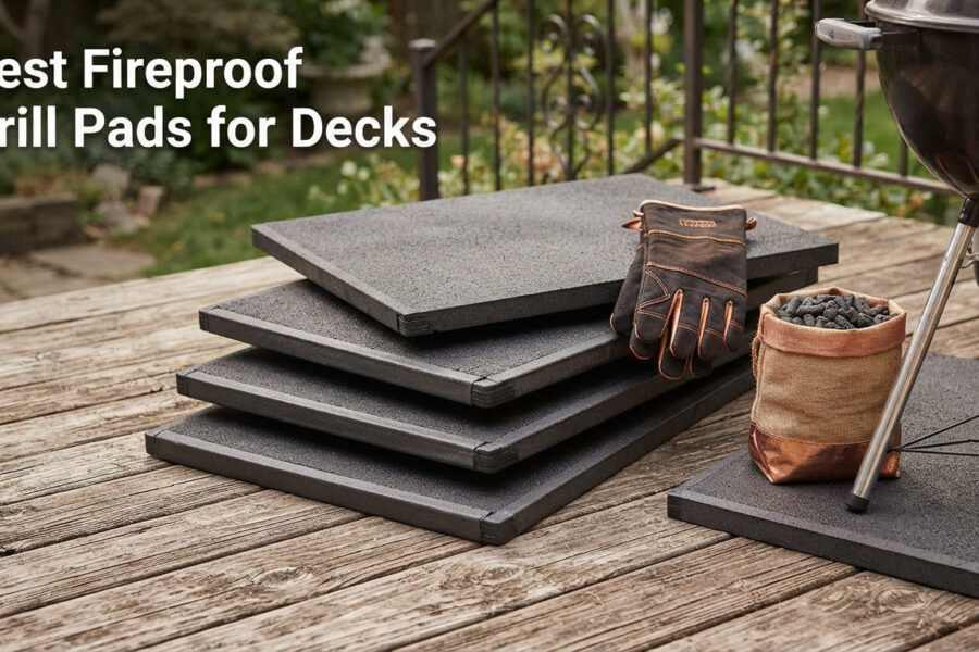 Best Fireproof Grill Pads for Decks
