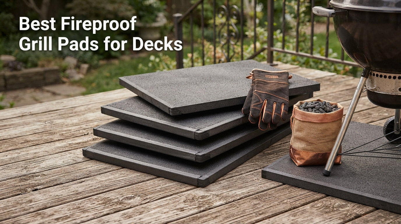 Best Fireproof Grill Pads for Decks
