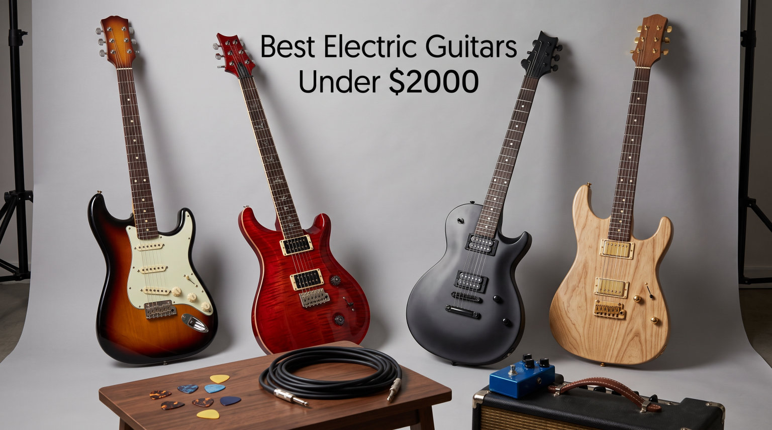 Best Electric Guitars Under $2000
