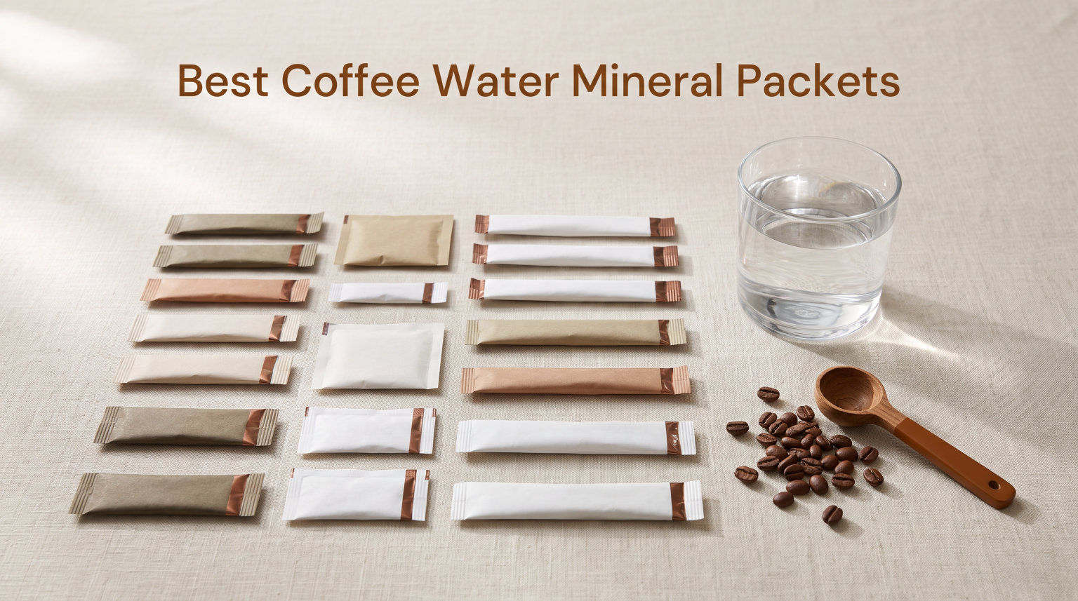 Best Coffee Water Mineral Packets