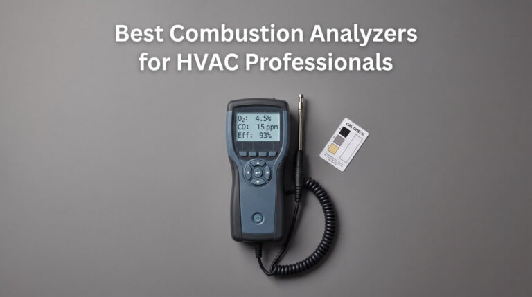 Best Combustion Analyzers for HVAC Professionals