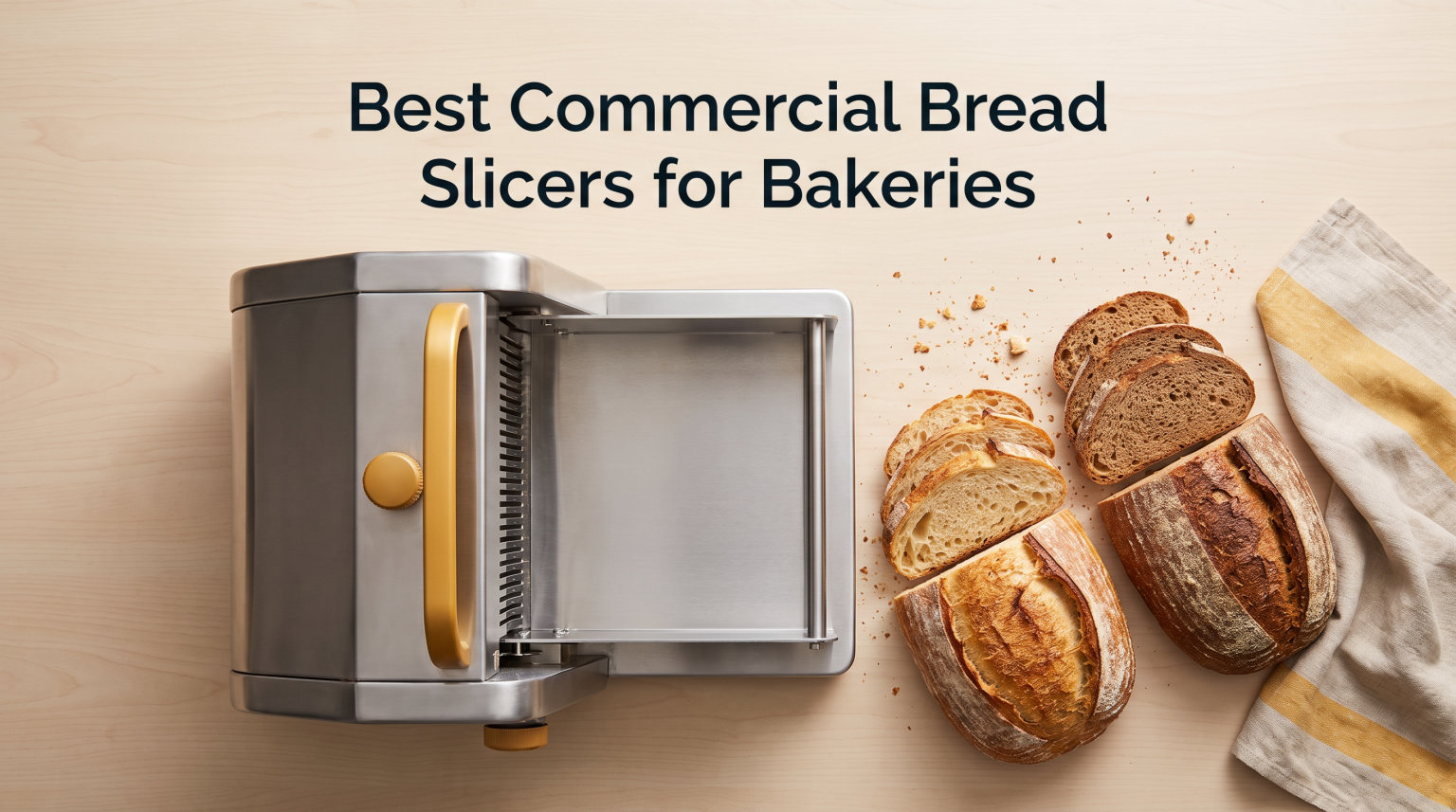 Best Commercial Bread Slicers for Bakeries