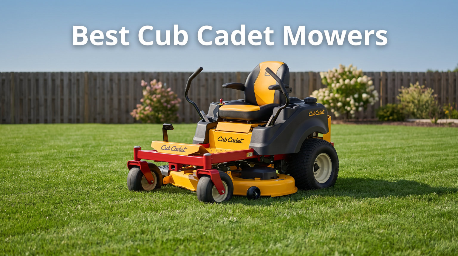 Best Cub Cadet Mowers