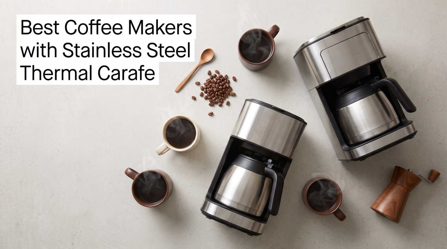 Best Coffee Makers with Stainless Steel Thermal Carafe