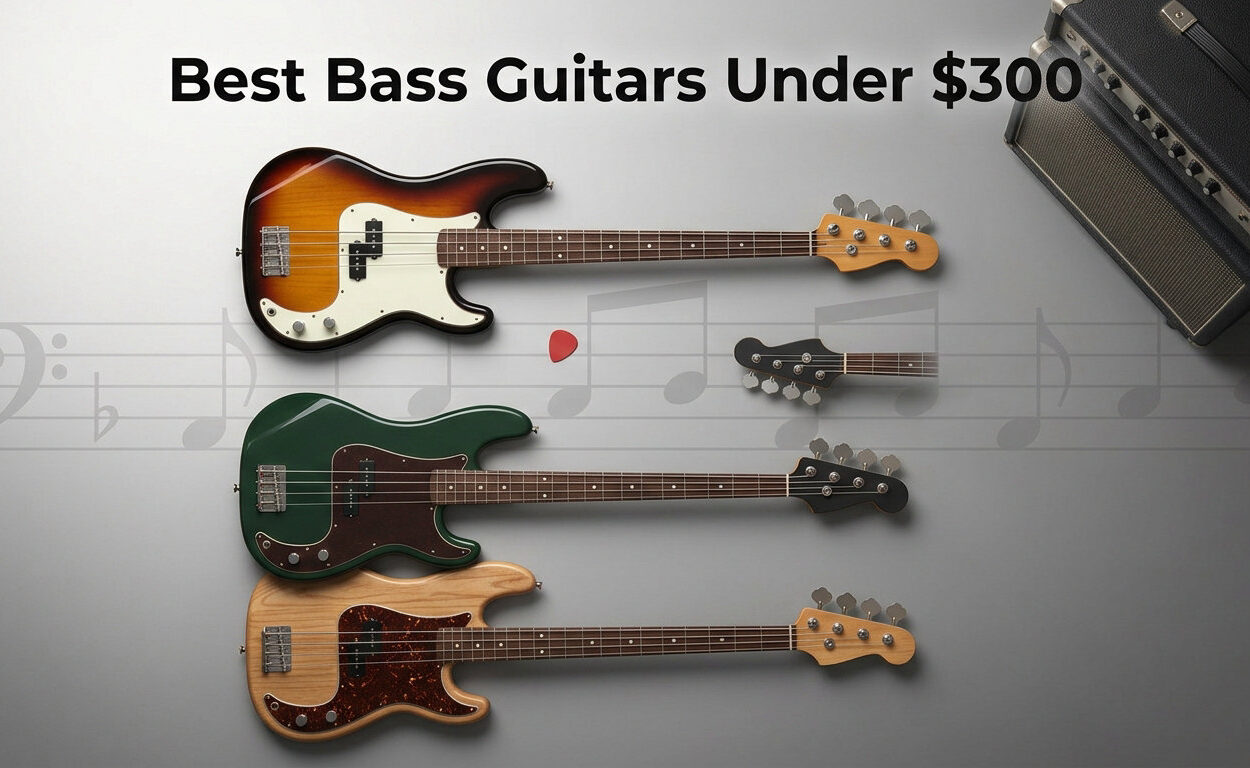 Best Bass Guitars Under $300