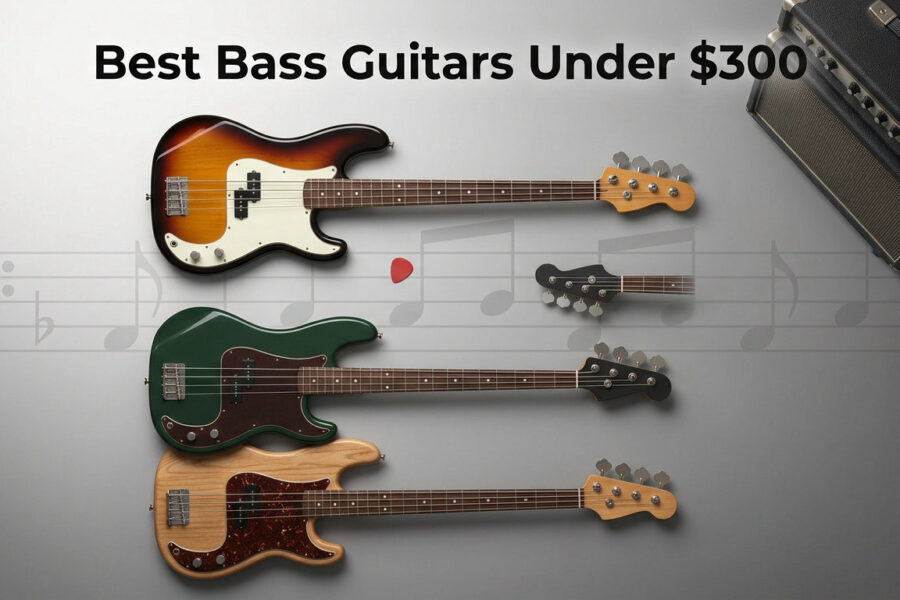 Best Bass Guitars Under $300