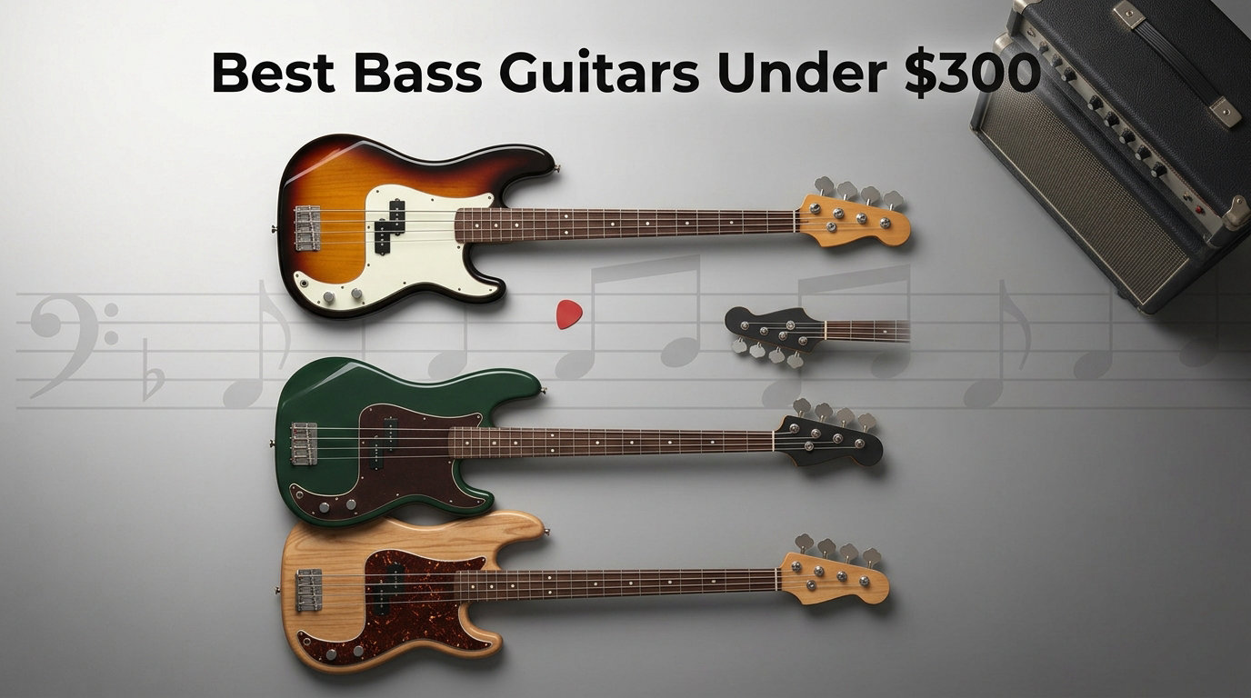 Best Bass Guitars Under $300
