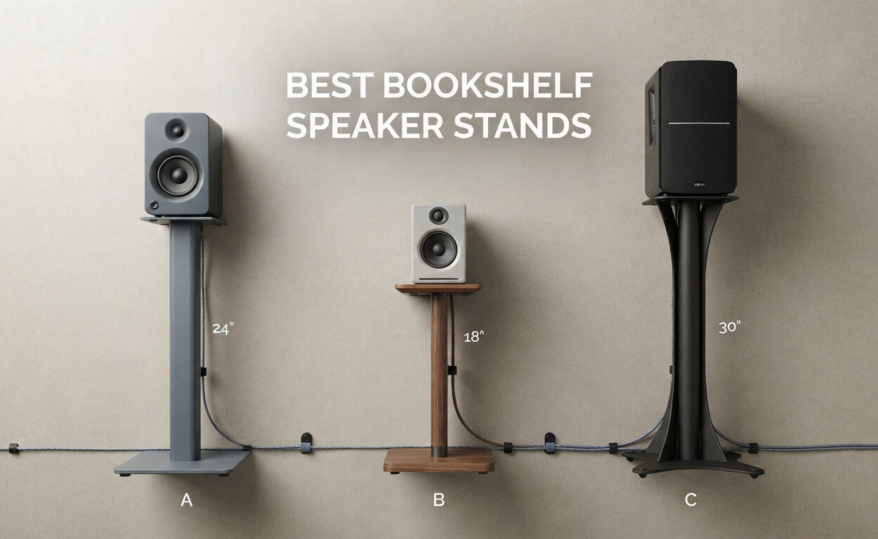 Best Bookshelf Speaker Stands