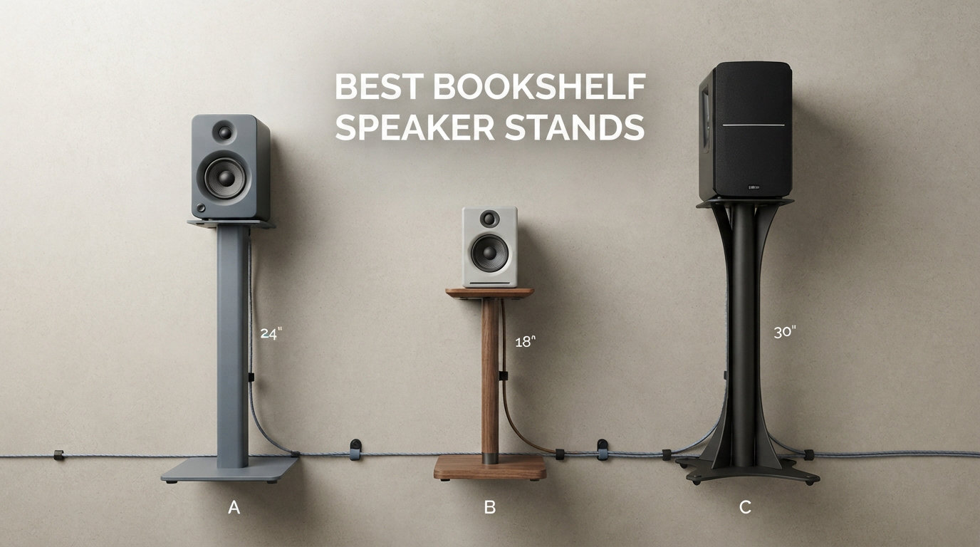 Best Bookshelf Speaker Stands