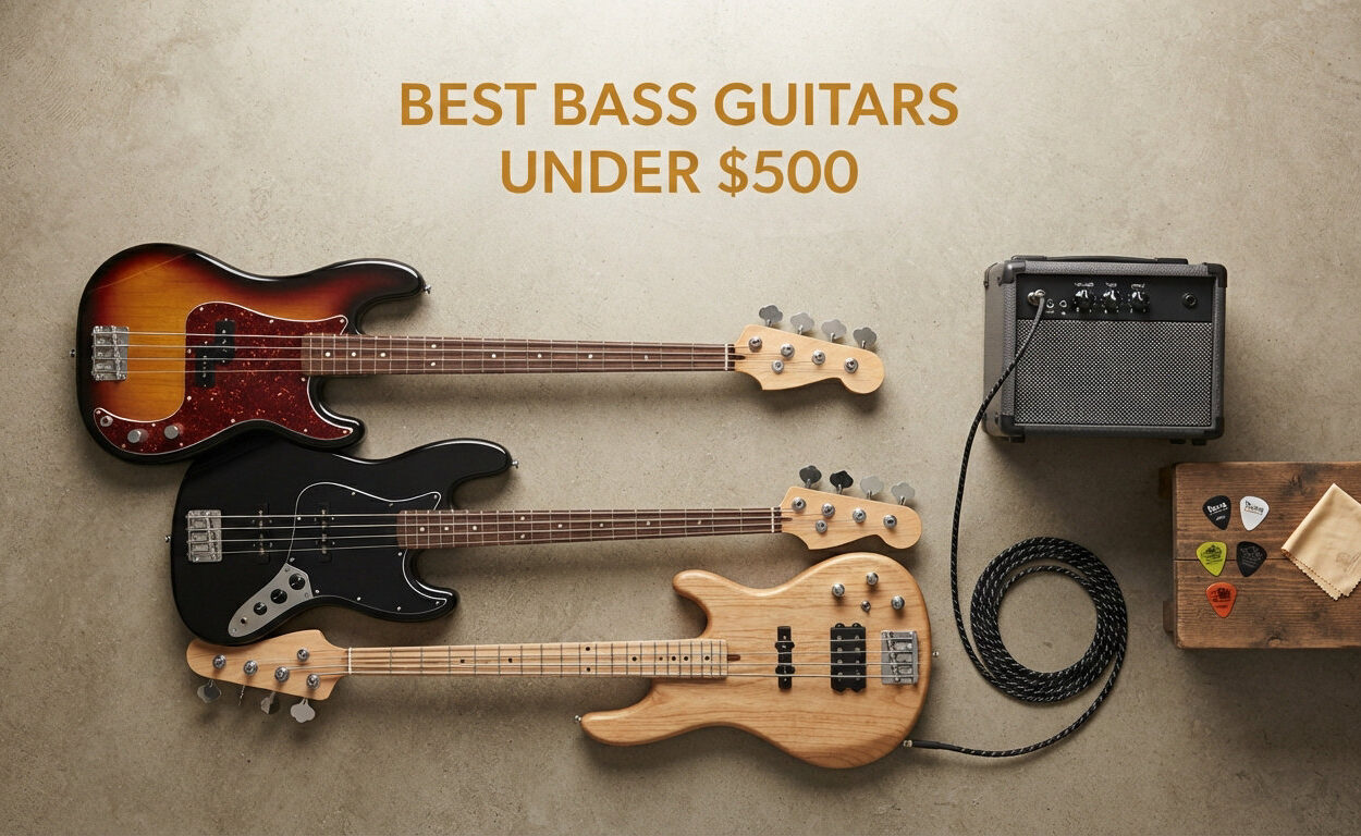 Best Bass Guitars Under $500