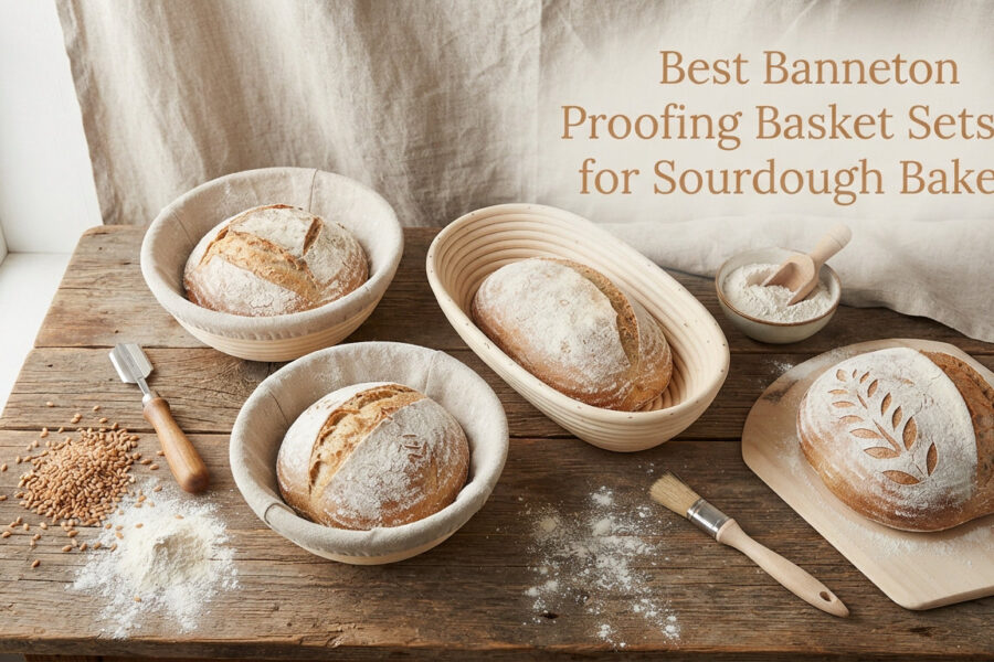 Best Banneton Proofing Basket Sets for Sourdough Bakers