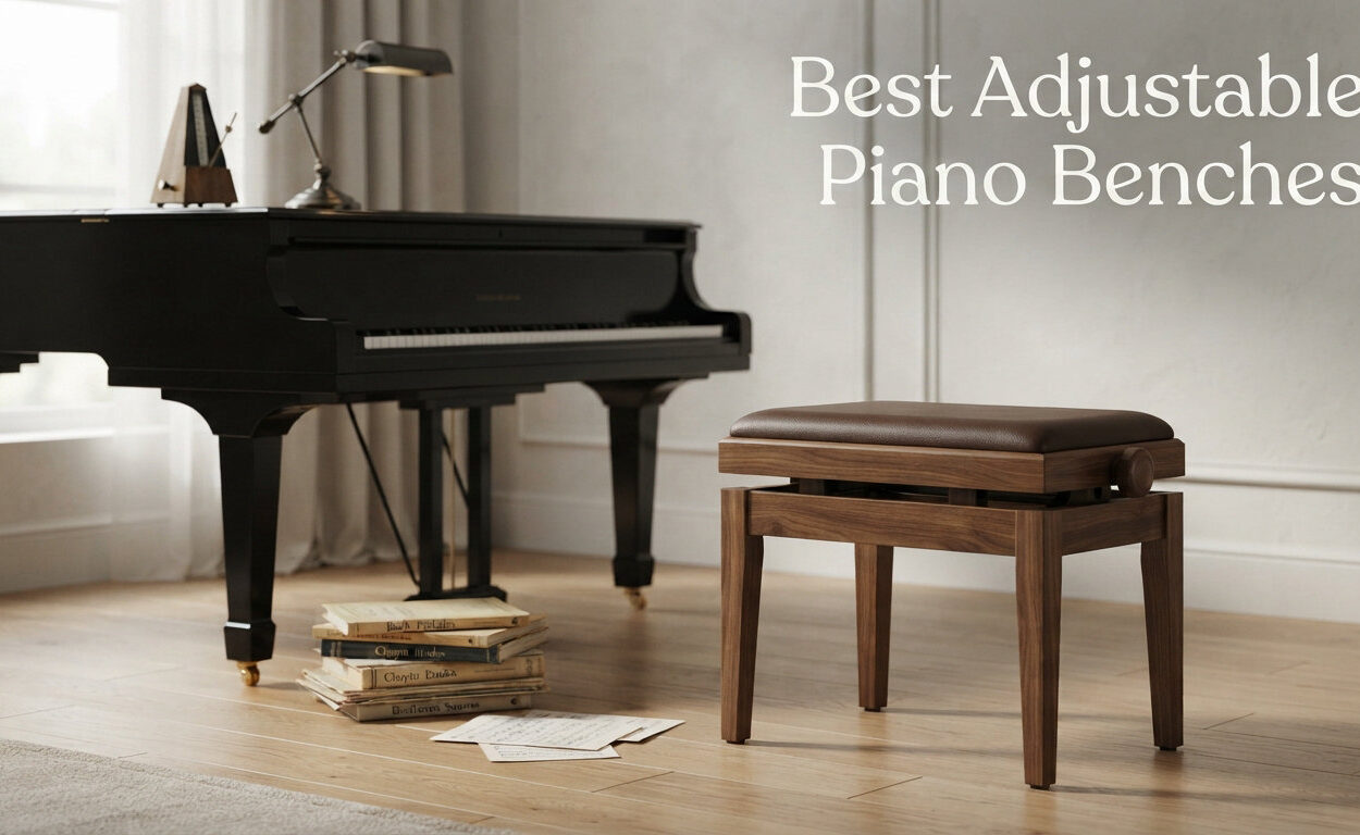 Best Adjustable Piano Benches