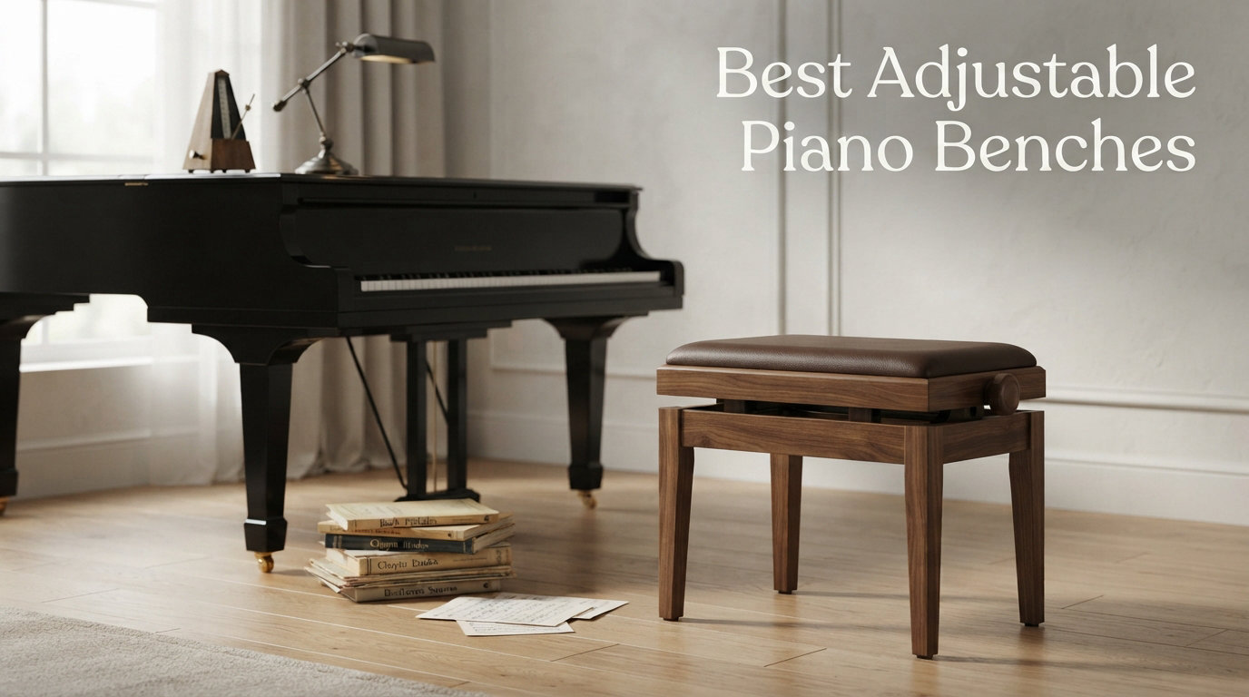 Best Adjustable Piano Benches