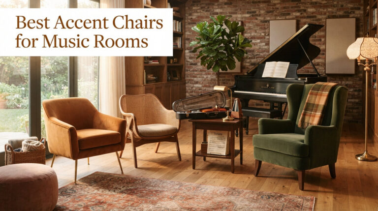 Best Accent Chairs for Music Rooms