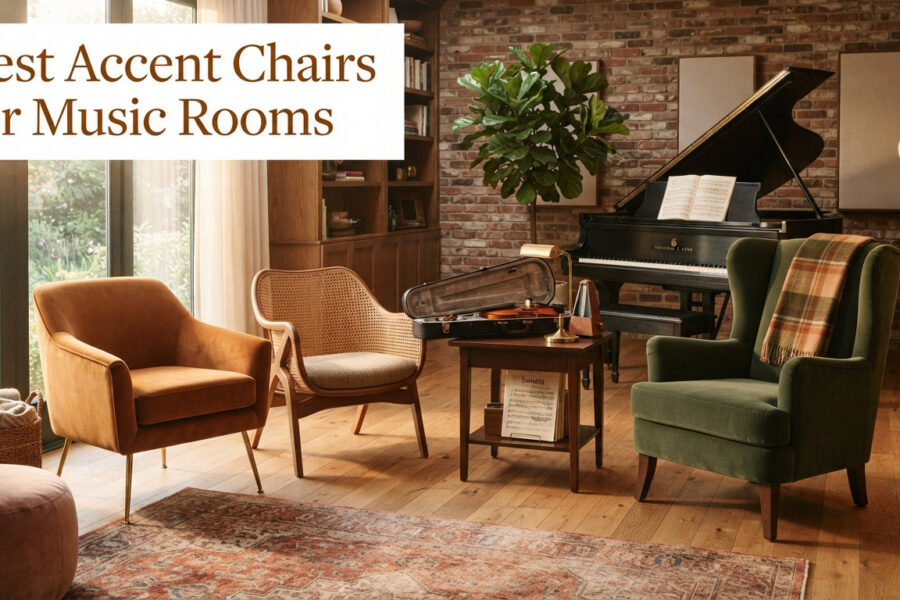 Best Accent Chairs for Music Rooms