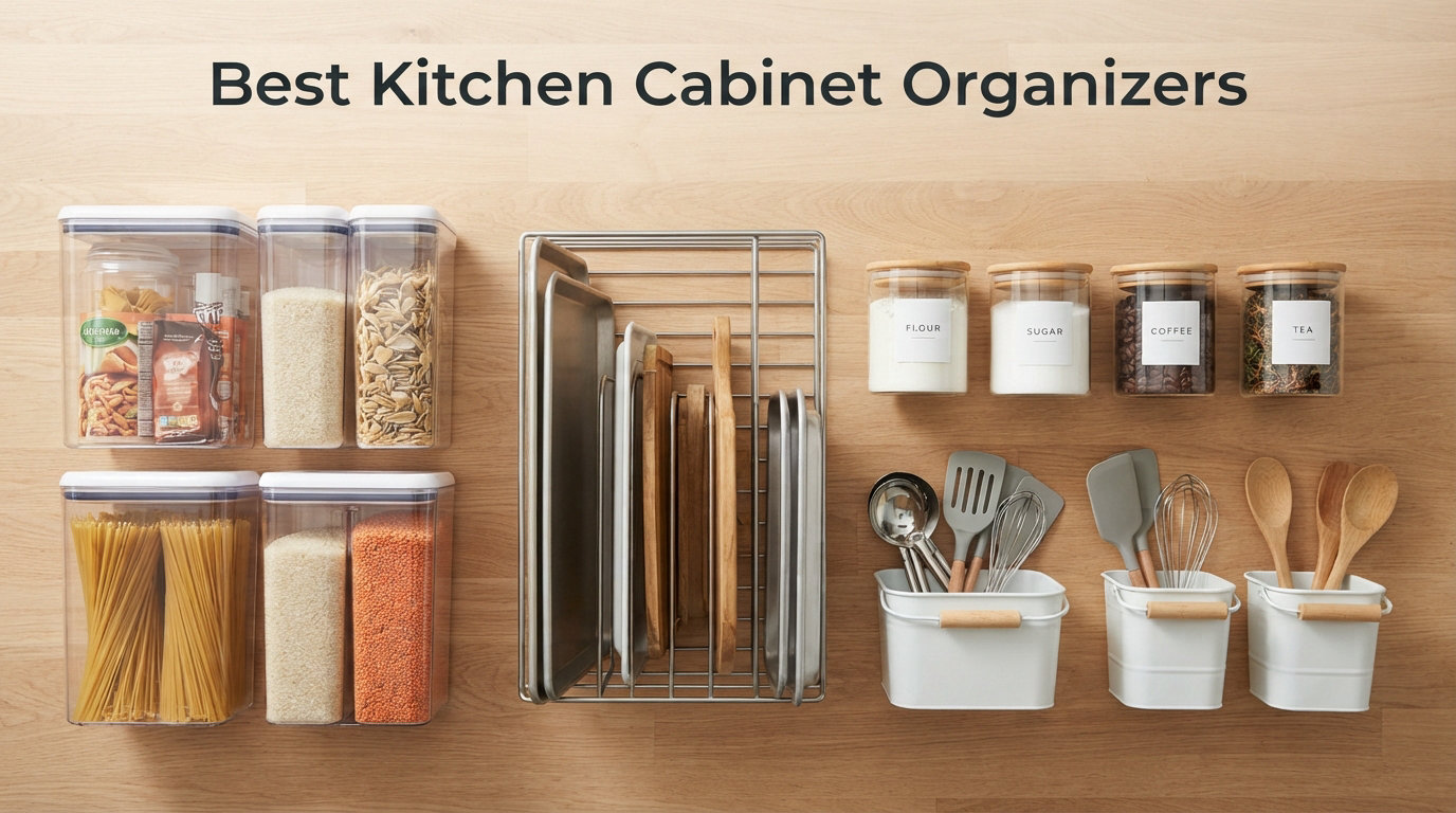 Best Kitchen Cabinet Organizers