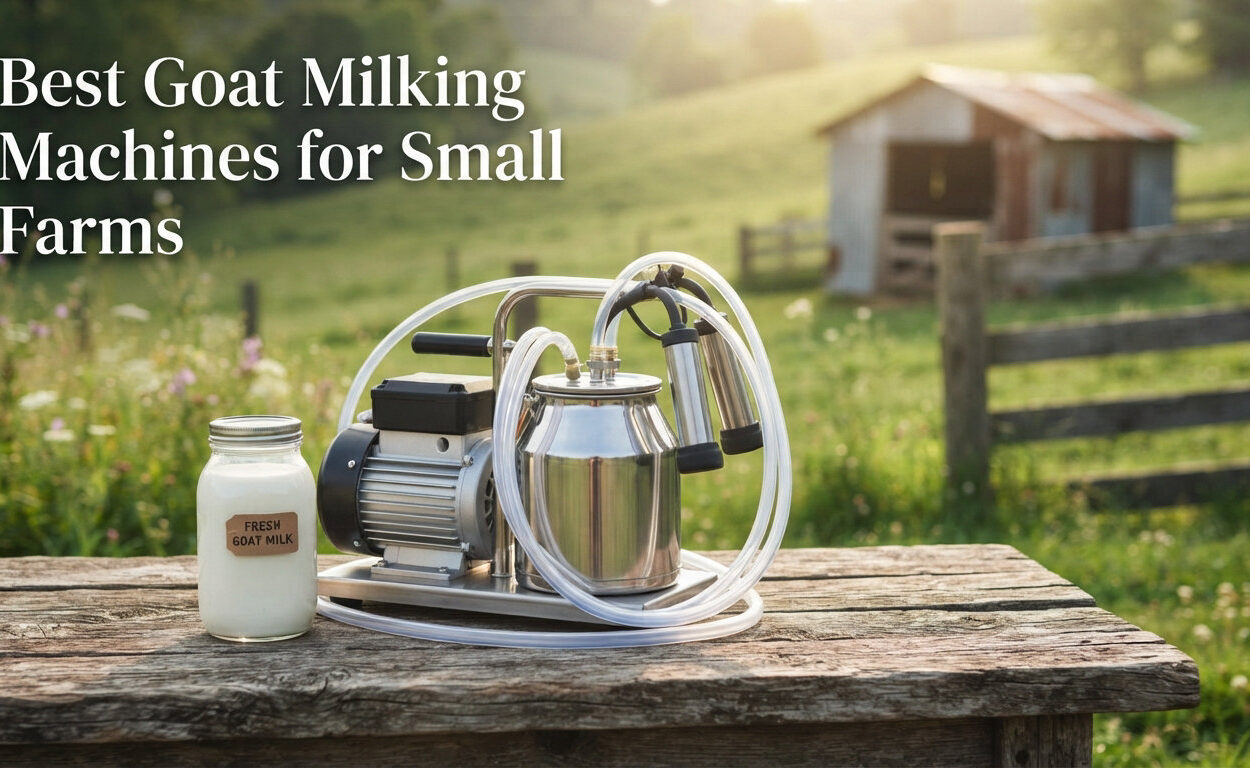 Best Goat Milking Machines for Small Farms