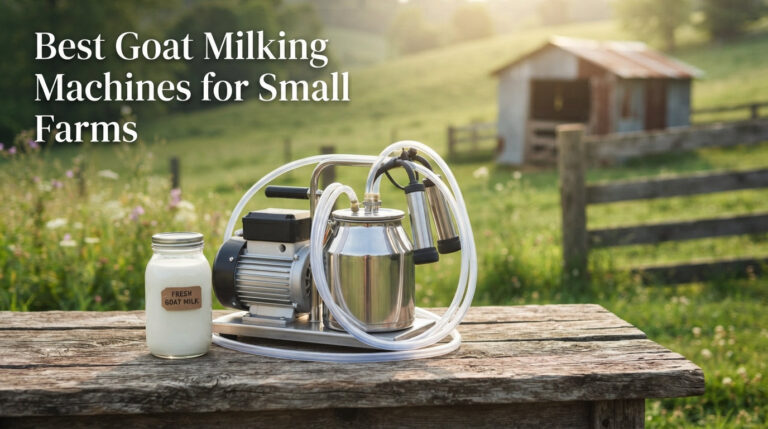 Best Goat Milking Machines for Small Farms