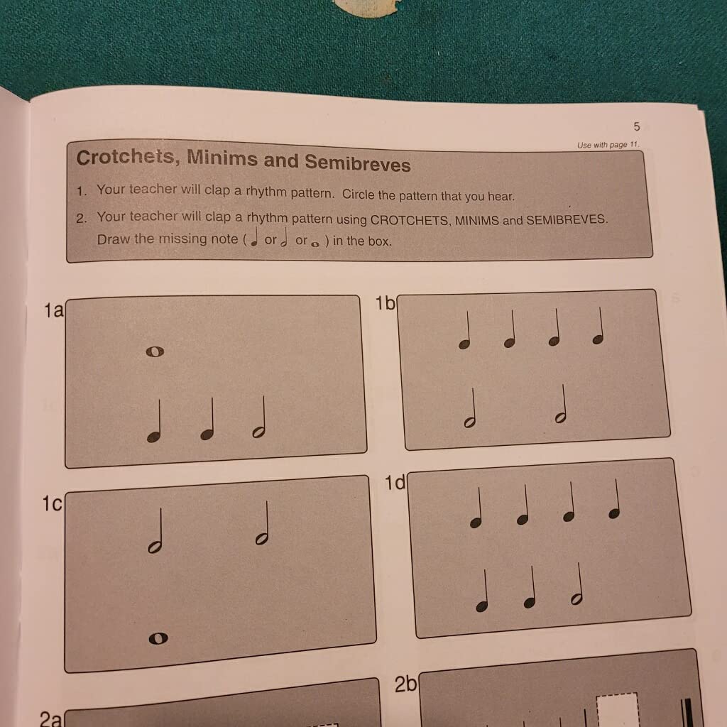 Alfred's Basic Piano Library Ear Training, Bk 1A customer photo 1