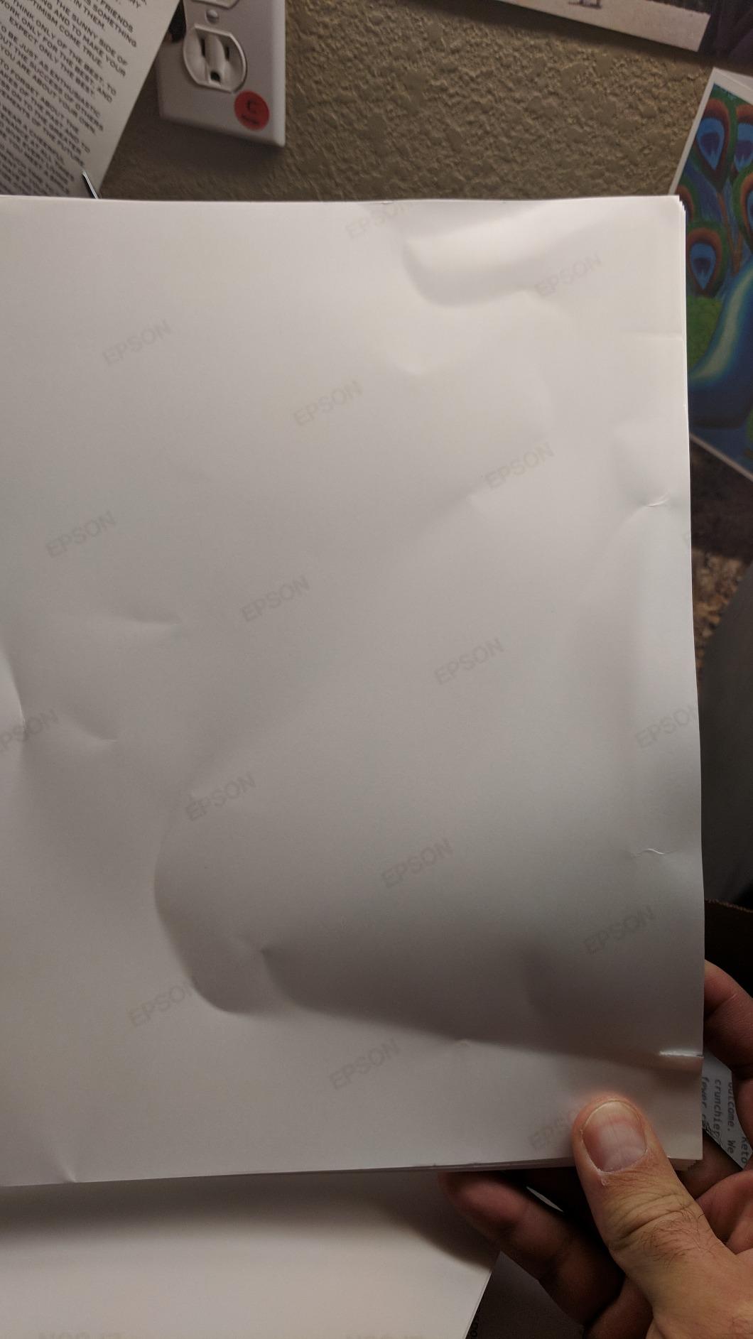 Epson Premium Photo Paper Glossy 8.5x11 50 sheets S041667 customer photo 1