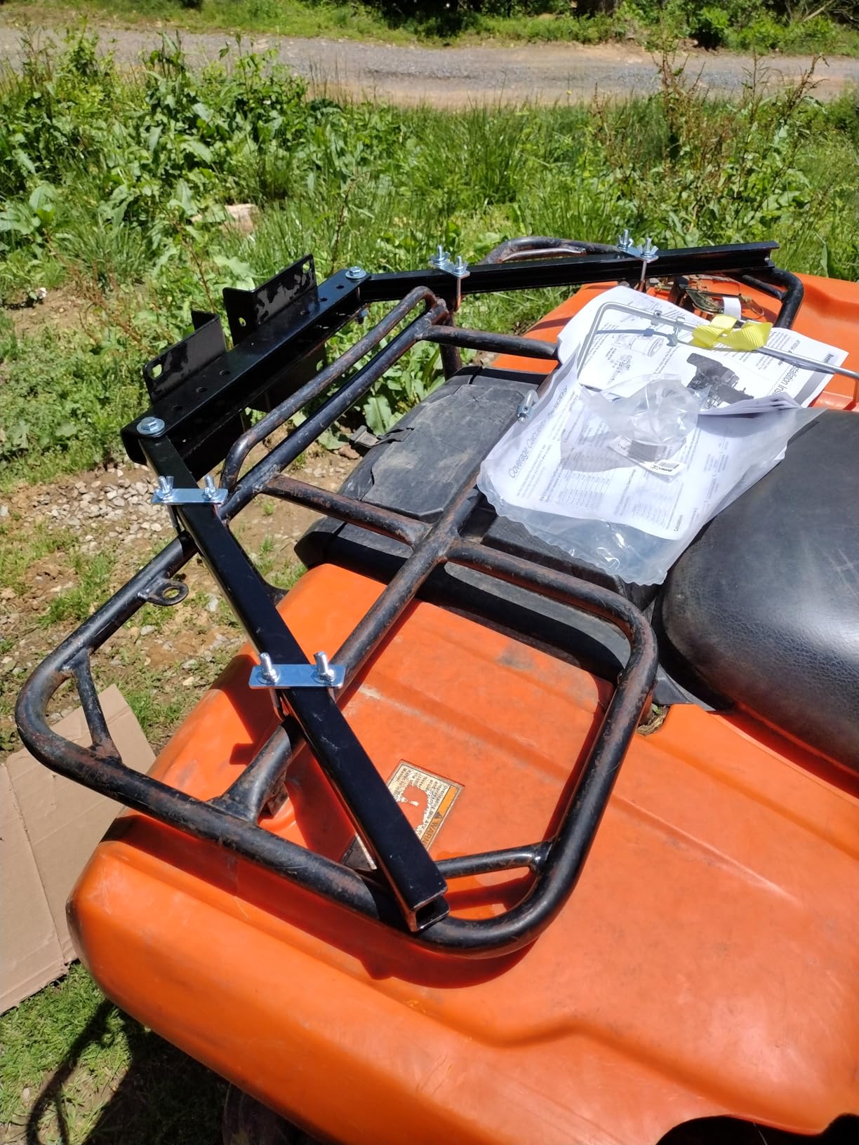 Buyers Products ATVS15A ATV 12V Broadcast Spreader 15 Gallon Hopper | 12V ATV Broadcast Spreader Holds 15 Gallons And Spreads Seed, Feed, Salt, Fertilizer, Deer Feed And More From 5 To 30 Ft customer photo 1