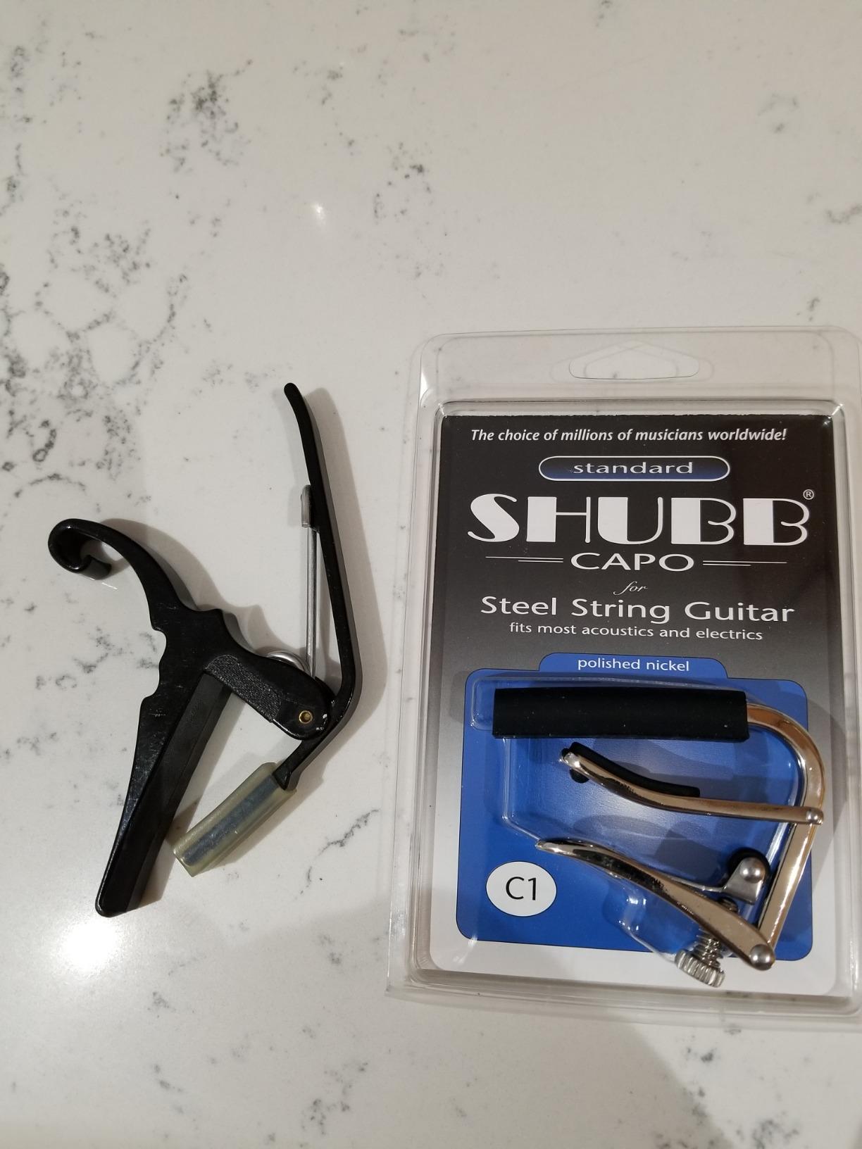 Shubb C1 Nickel Capo for Steel String Guitar customer photo 2