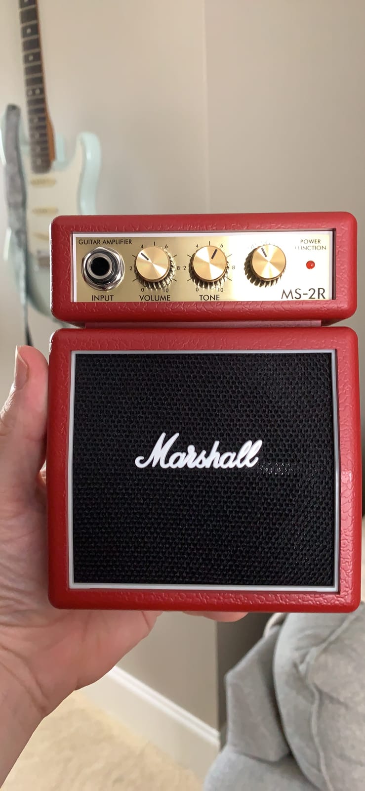 Marshall MS2 Battery-Powered Micro Guitar Amplifier customer photo 1