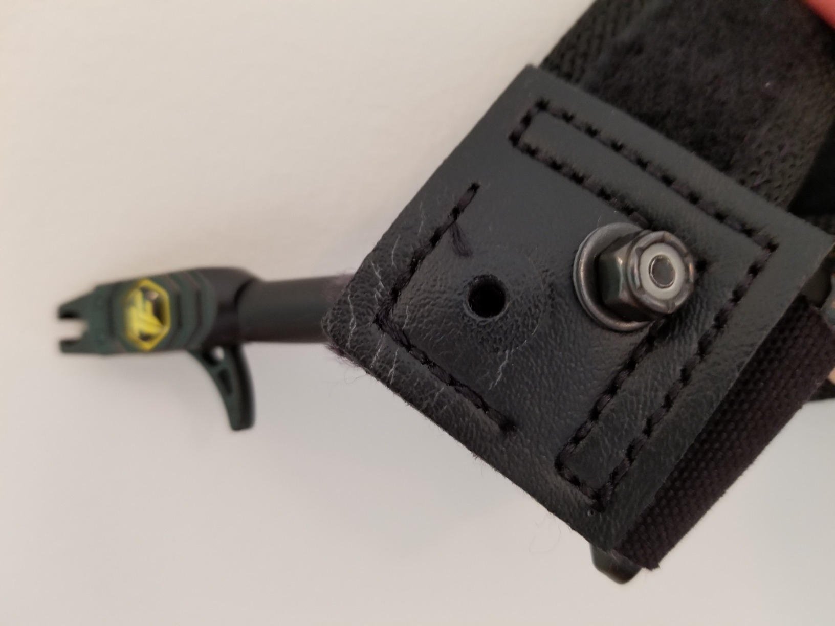 Tru-Fire Patriot Archery Compound Bow Release - Adjustable Black Wrist Strap customer photo 2